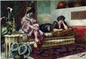 unknow artist Arab or Arabic people and life. Orientalism oil paintings 133 oil painting image